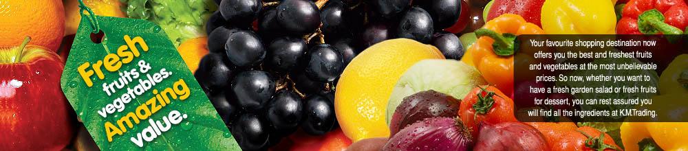 Fresh Fruits & Vegetables