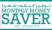 Monthly Money Saver July - August 2015