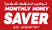 Monthly Money Saver July - August 2017
