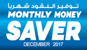 Monthly Money Saver - December 2017