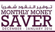 Monthly Money Saver December - January 2016