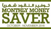Monthly Money Saver October - November 2016