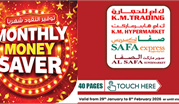 Monthly Money Saver - K.M. Trading Offers